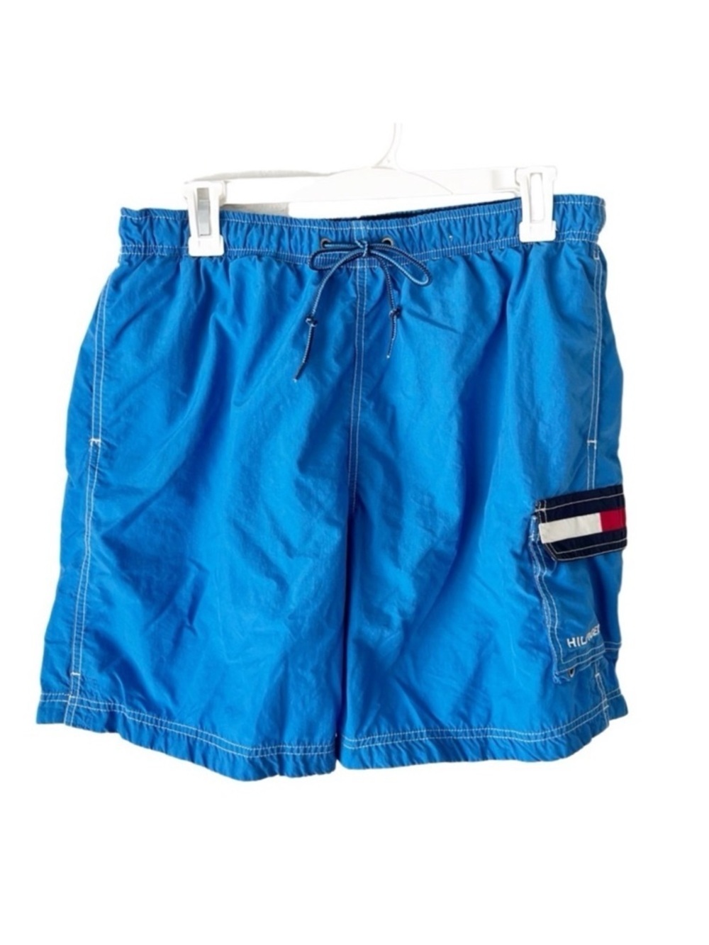 Y2K Swim Trunks Men's Large Tommy Hilfiger 2000s Beach Pool Retro Vintage
